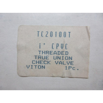 Hayward TC20100T Check Valve 1"