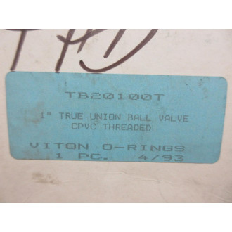 Hayward TB20100T Ball Valve 1"