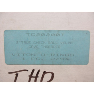 Hayward TC20200T Check Ball Valve 2"