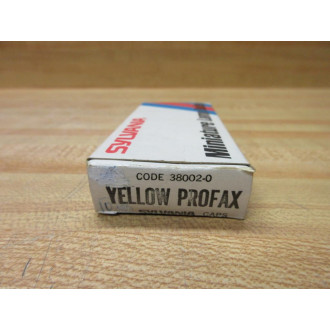 Sylvania 38002-0 Yellow Profax Cap 380020 (Pack of 8)