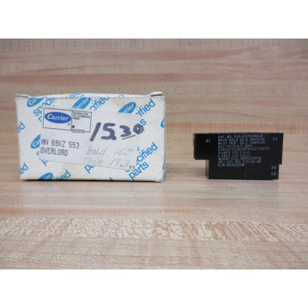 Heinemann PJ1-C177-XXA-A Relay