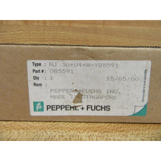 Pepperl + Fuchs NJ 30+U4+W-Y85591 Proximity Sensor 085591