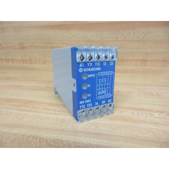 Schleicher SNO 2003-120 Safety Relay SNO2003120 - New No Box