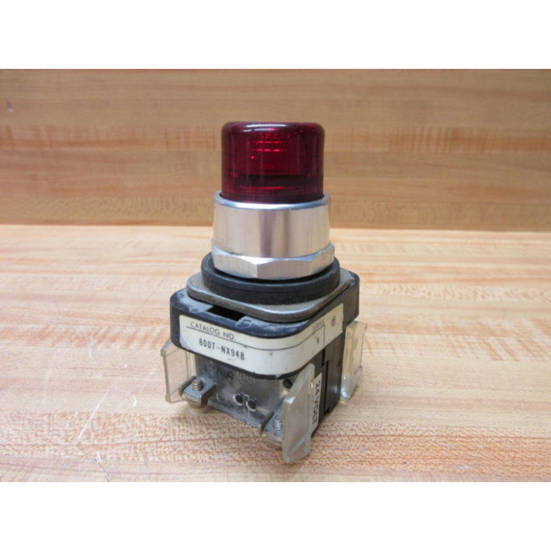 Allen Bradley 800T-NX948 Illuminated Push Button 800TNX948 Series N - Used
