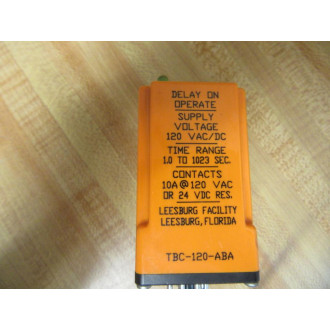 Diversified Electronics TBC-120-ABA Relay TBC120ABA - New No Box
