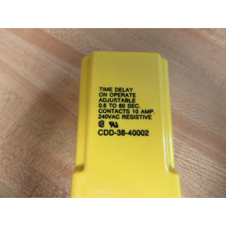 Potter & Brumfield CDD-38-40002 Time Delay Relay CDD3840002 - New No Box