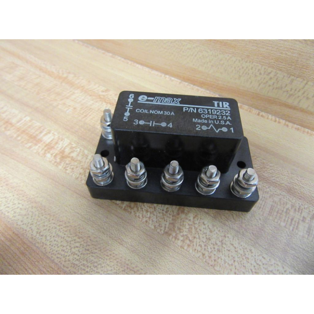 E-Max 6319232 Relay - New No Box