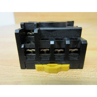 Cutler Hammer D3PA3 Relay Socket - Used