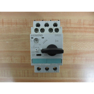 Siemens 3RV1021-1EA10 Circuit Breaker 3RV10211EA10 With 3RV1901-1E - Used