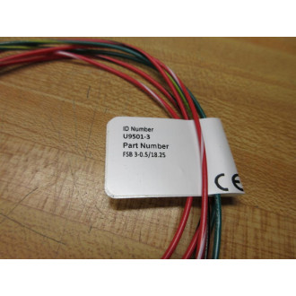 Turck FSB3-0.518.25 Receptacle U9501-3