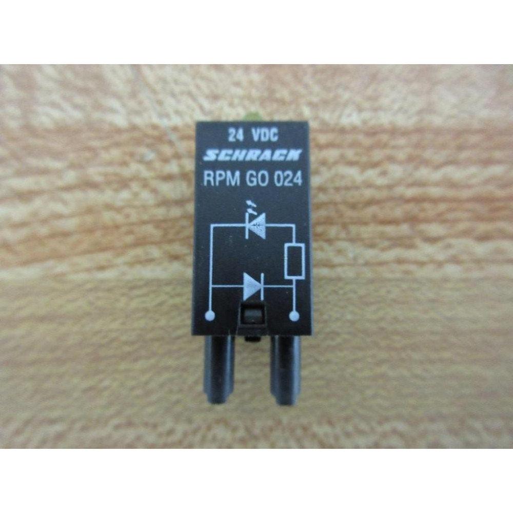 Schrack RPM GO 024 LED Protection Module RPM G0 024 - Used