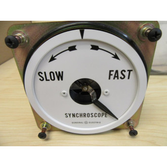 General Electric 106452AAAA7 GE Synchro Scope Damaged Clear Lens