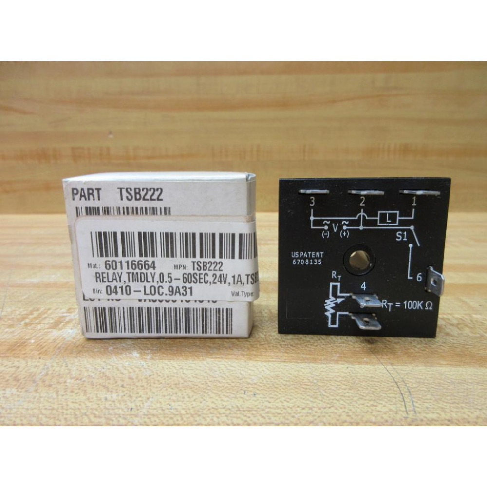 Asea Brown Boveri TSB222 SSAC Solid State Timer 6 Blades