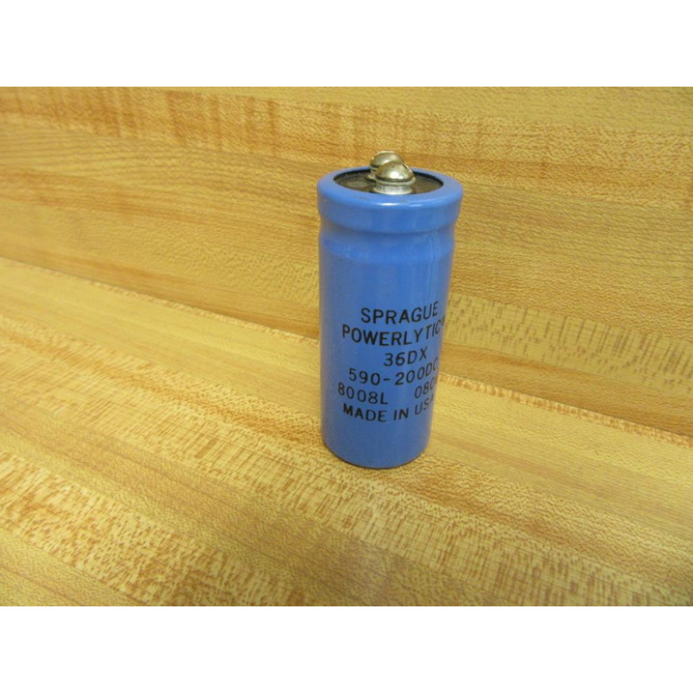 Sprague 36DX Capacitor 590-200DC - New No Box