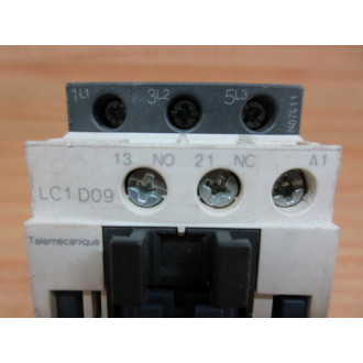 Telemecanique LC1-D09 Schneider Contactor LC1D09 - Used