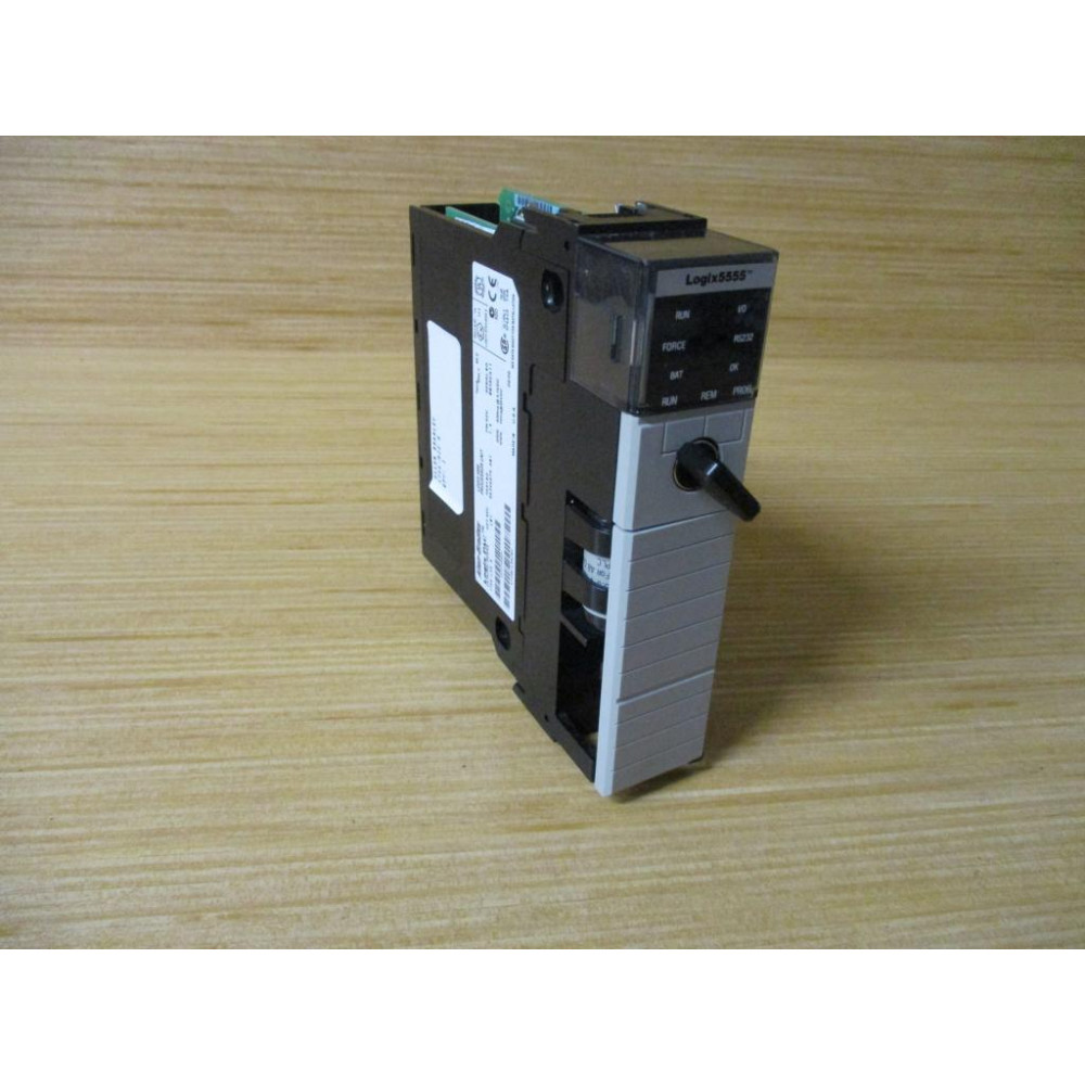 Allen Bradley 1756-L55 Processor Unit Rev. L01, 1756-M22, WKey - Used