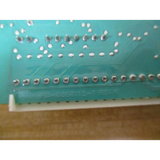 Divelbiss PC-0080115-1 Control Card  0104860  0104861 Rev. K - Used