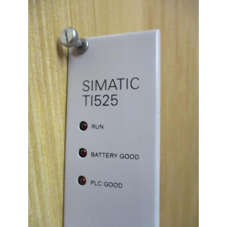 Siemens 525-1102 Simatic CPU Module 525 - Used