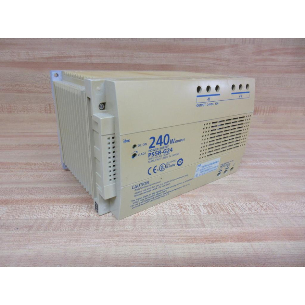 IDEC PS5R-SG24 Power Supply PS5RSG24 100-240VAC 4.0A - Used
