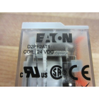 Eaton D2PF2AT1-24V DC Cutler Hammer Relay D2PF2AT1-24VDC