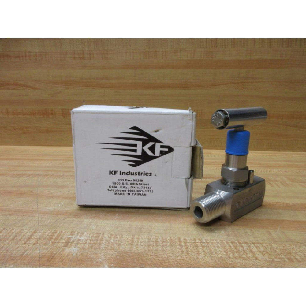 KF Industries 00026-125 Stainless Steel Needle Valve 26-125