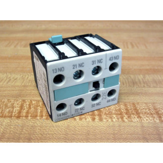 Siemens 3RH1921-1HA22 Aux. Contact Block 3RH19211HA22 - Used