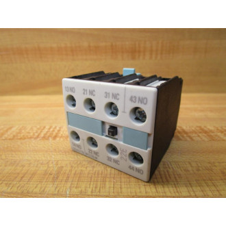 Siemens 3RH1921-1HA22 Aux. Contact Block 3RH19211HA22 - Used