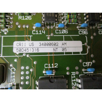 MGE 34000602 Circuit Board CRIIUS - Used