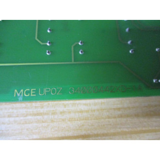 MGE 3400044300 PC Board UPOZ - Used