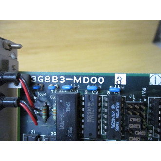 Omron 3G8B3-MD003 Circuit Board MD003 - Used