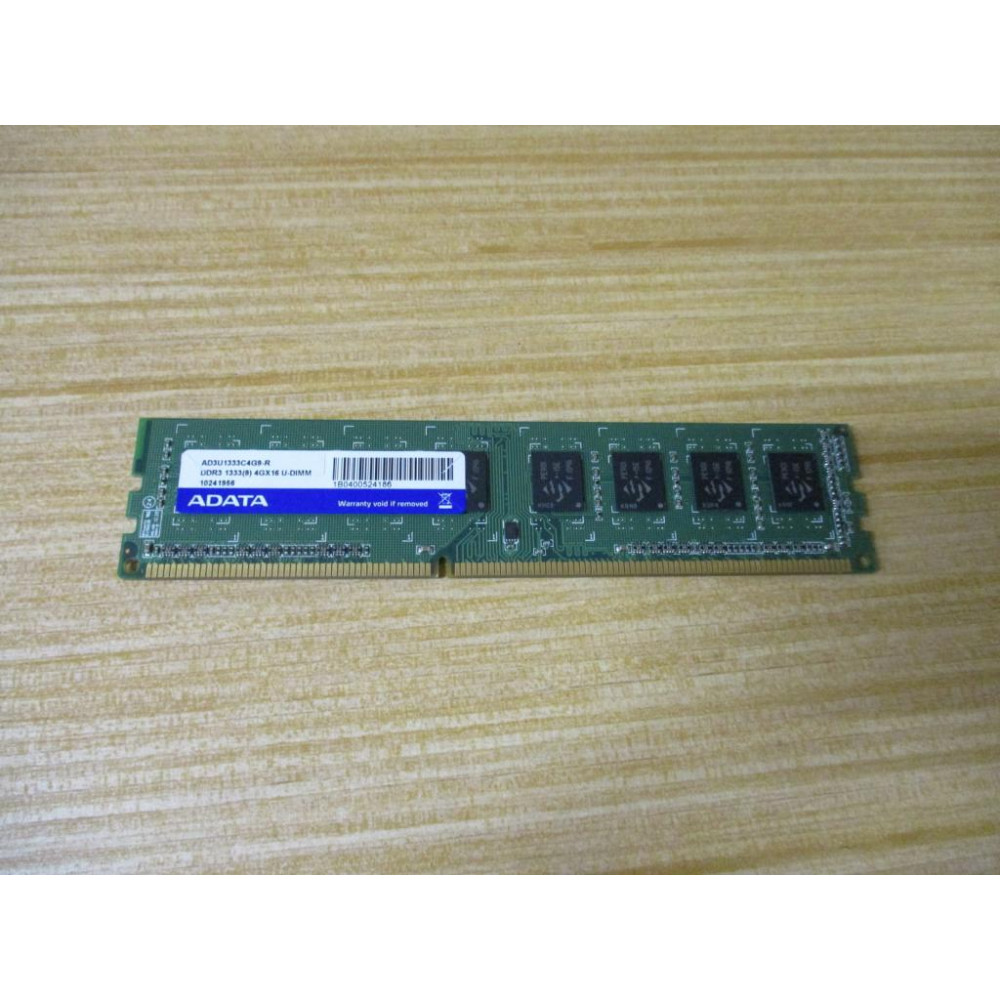 Adata AD3U1333C4G9-R 4GB DDR3 Desktop Memory AD3U1333C4G9R - Used