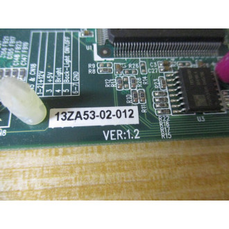 IEI 13ZA53-02-012 Circuit Board 13ZA5302012 - Used