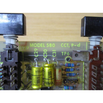 Perkin Elmer 5101 3293 Circuit Board Model 580 - Used