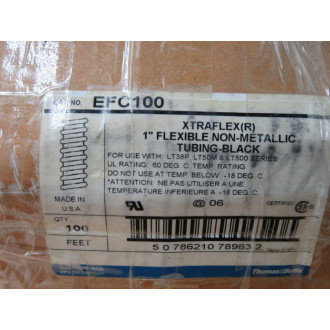 Thomas And Betts EFC100 1" Xtraflex Non-Metallic Tubing 100'