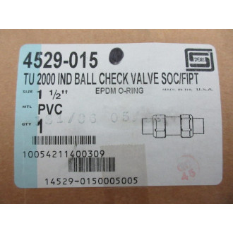 Spears 4529-015 Ball Check Valve 4529015 1 12"