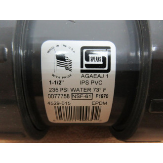 Spears 4529-015 Ball Check Valve 4529015 1 12"