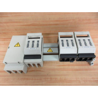 Rittal VDE-063621 Fuse Holder VDE063621 3 Fuse Holders - Used