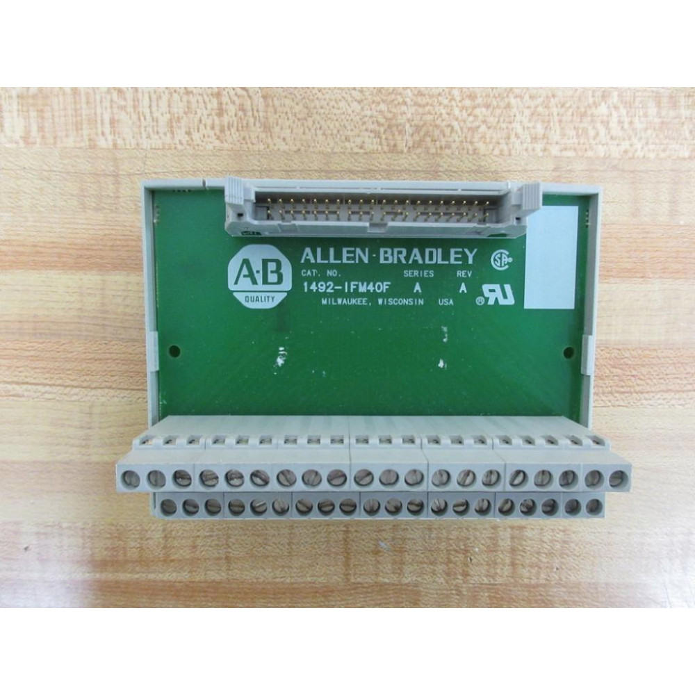 Allen Bradley 1492-1FM40F Interface Module 14921F40F - Used