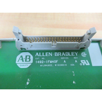 Allen Bradley 1492-1FM40F Interface Module 14921F40F - Used