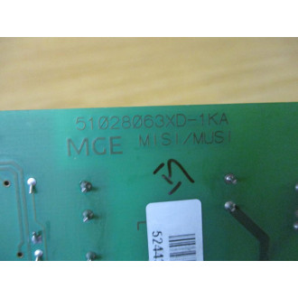 MGE 51028065 Circuit Board 51028063XD-1KA - Used