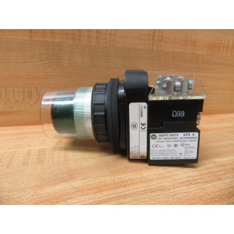 Allen Bradley 800H-QRAH2G Pushbutton Illum. 800HQRAH2G - New No Box
