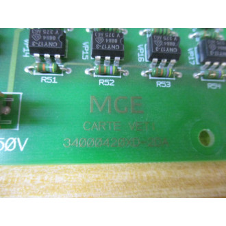 MGE 3400042100 Circuit Board VETI - Used