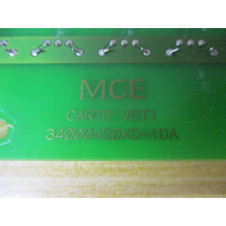 MGE 3400042100 Circuit Board VETI - Used