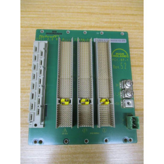Man Roland PCI.BP-1 Schroff Module Rack Circuit Board CPCI 2.0 R3.0 Rev. 52 - Used