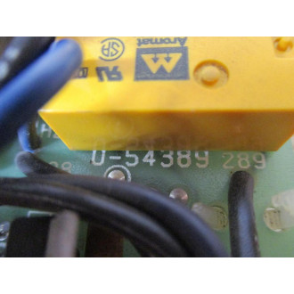 Reliance 0-54389 Brush Monitor Board 054389 - Used