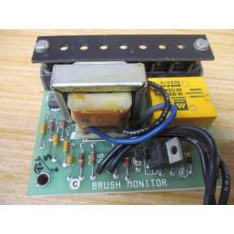 Reliance 0-54389 Brush Monitor Board 054389 - Used