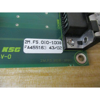 KSG 2M.F5.080-1008 KEB Circuit Board 2M.F5.080-100B - Used