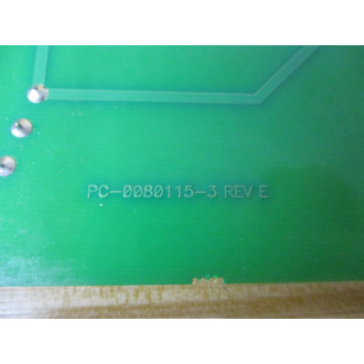 Divelbiss PC-0080115-3 Circuit Board PC00801153 Rev.E - Used
