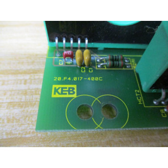 KEB 20.F4.017-400C Circuit Board 20.F4.017-3009 - Used