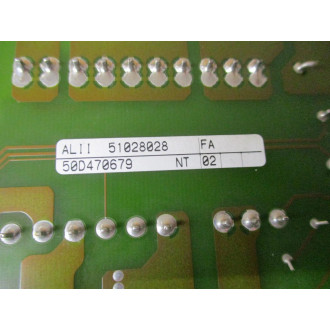 MGE 51028028 ALII Circuit Board 5102807XD-2FA W Housing - Used